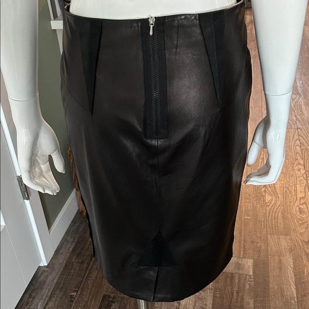 Acne Studios Lambskin Leather Skirt - Picture 8 of 16